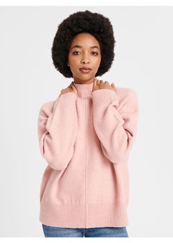 Sinsay - Sweter ze stójką - różowy ze sklepu Sinsay w kategorii Swetry damskie - zdjęcie 165427105
