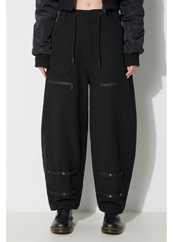 A.A. Spectrum spodnie Stormers Pants kolor czarny szerokie high waist 82233822 ze sklepu PRM w kategorii Spodnie damskie - zdjęcie 165431408
