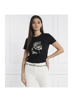 Karl Lagerfeld T-shirt | Regular Fit ze sklepu Gomez Fashion Store w kategorii Bluzki damskie - zdjęcie 165432246