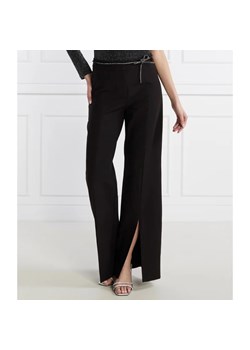 HUGO Spodnie z paskiem Hulerika | Loose fit ze sklepu Gomez Fashion Store w kategorii Spodnie damskie - zdjęcie 165433249