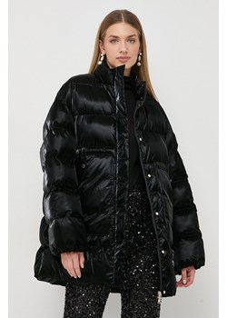 Patrizia Pepe kurtka damska kolor czarny zimowa oversize ze sklepu ANSWEAR.com w kategorii Kurtki damskie - zdjęcie 165435576