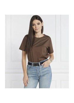 Calvin Klein T-shirt | Regular Fit ze sklepu Gomez Fashion Store w kategorii Bluzki damskie - zdjęcie 165440816