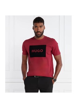 HUGO T-shirt Dulive | Regular Fit ze sklepu Gomez Fashion Store w kategorii T-shirty męskie - zdjęcie 165504077