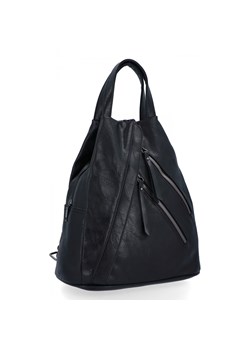 Uniwersalny Plecak Damski firmy Herisson 1452H2023-47 Czarny ze sklepu PaniTorbalska w kategorii Plecaki - zdjęcie 165510206