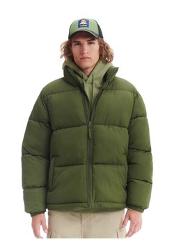 Cropp - Zielona pikowana kurtka - zielony ze sklepu Cropp w kategorii Kurtki męskie - zdjęcie 165511755