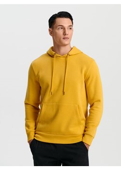 Sinsay - Bluza z kapturem - żółty ze sklepu Sinsay w kategorii Bluzy męskie - zdjęcie 165517205