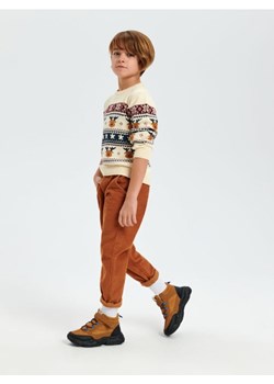 Sinsay - Spodnie sztruksowe - beżowy ze sklepu Sinsay w kategorii Spodnie chłopięce - zdjęcie 165517206