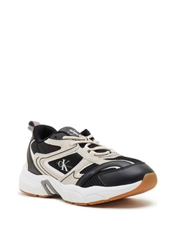 CALVIN KLEIN JEANS Sneakersy RETRO TENNIS | z dodatkiem skóry ze sklepu Gomez Fashion Store w kategorii Buty sportowe damskie - zdjęcie 165520865