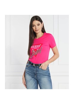 GUESS T-shirt | Regular Fit ze sklepu Gomez Fashion Store w kategorii Bluzki damskie - zdjęcie 165520887