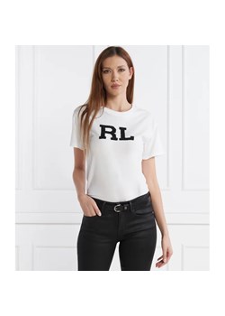 POLO RALPH LAUREN T-shirt | Regular Fit ze sklepu Gomez Fashion Store w kategorii Bluzki damskie - zdjęcie 165520935