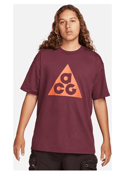 Męski T-shirt z krótkim rękawem Nike ACG - Czerwony ze sklepu Nike poland w kategorii T-shirty męskie - zdjęcie 165531075