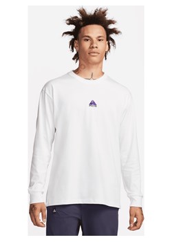 Męski T-shirt z długim rękawem Nike ACG „Lungs” - Biel ze sklepu Nike poland w kategorii T-shirty męskie - zdjęcie 165531076