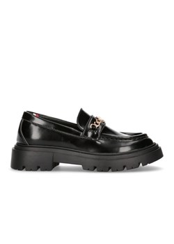 Buty Tommy Hilfiger Low Cut Shoe W T3A4-33021-1453999-999 czarne ze sklepu ButyModne.pl w kategorii Mokasyny damskie - zdjęcie 165531605