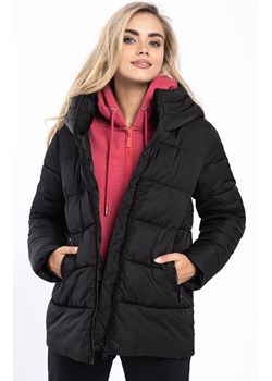 Pikowana kurtka damska czarny J-Rozali, Kolor czarny, Rozmiar S, Volcano ze sklepu Primodo w kategorii Kurtki damskie - zdjęcie 165532719
