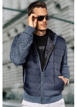 Bluza męska DEZERLO NAVY ze sklepu Ivet Shop w kategorii Bluzy męskie - zdjęcie 165571678