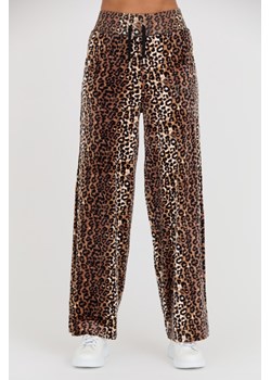 JUICY COUTURE Spodnie dresowe Bexley Leopard Velour Track Pants, Wybierz rozmiar XS ze sklepu outfit.pl w kategorii Spodnie damskie - zdjęcie 165575395