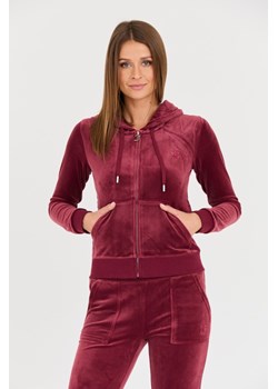 JUICY COUTURE Bordowa bluza Robertson Hoodie, Wybierz rozmiar S ze sklepu outfit.pl w kategorii Bluzy damskie - zdjęcie 165575397