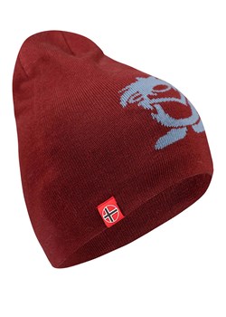 Trollkids Dwustronna czapka beanie &quot;Troll&quot; w kolorze niebiesko-czerwonym ze sklepu Limango Polska w kategorii Czapki dziecięce - zdjęcie 165576677