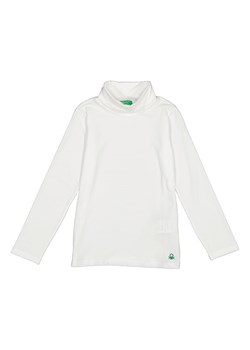 Benetton Koszulka w kolorze białym ze sklepu Limango Polska w kategorii Bluzki dziewczęce - zdjęcie 165576817
