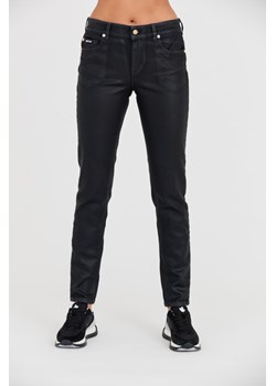 JUST CAVALLI Skinny Czarne jeansy z połyskiem, Wybierz rozmiar 29 ze sklepu outfit.pl w kategorii Jeansy damskie - zdjęcie 165577595