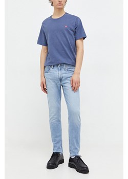 Levi&apos;s jeansy 512 SLIM męskie kolor niebieski ze sklepu ANSWEAR.com w kategorii Jeansy męskie - zdjęcie 165580699