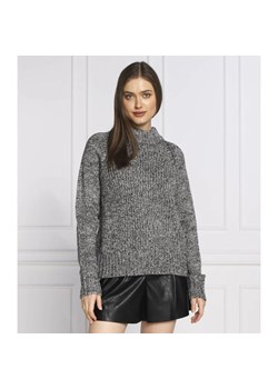 Patrizia Pepe Sweter MAGLIA Regular Fit | z dodatkiem wełny ze sklepu Gomez Fashion Store w kategorii Swetry damskie - zdjęcie 165586356