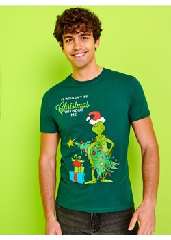 Sinsay - Koszulka Grinch - zielony ze sklepu Sinsay w kategorii T-shirty męskie - zdjęcie 165590037