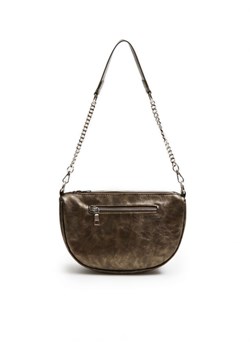 Cropp - Mała torebka z odpinanym paskiem - srebrny ze sklepu Cropp w kategorii Listonoszki - zdjęcie 165590638