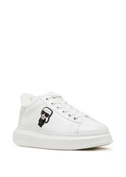 Karl Lagerfeld Skórzane sneakersy kapri ikon shine lo lace ze sklepu Gomez Fashion Store w kategorii Trampki damskie - zdjęcie 165591247