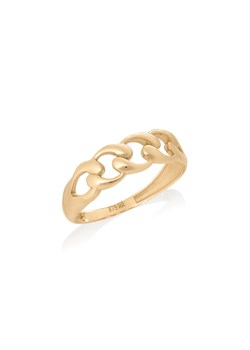 pierścionek łańcuch złoty ze sklepu ANIA KRUK w kategorii Pierścionki - zdjęcie 165591739