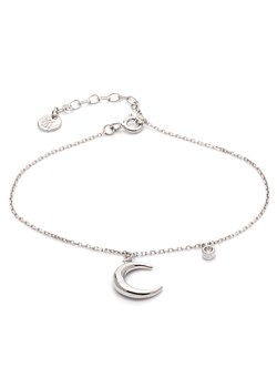 bransoletka z księżycem i cyrkonią, srebrna ze sklepu ANIA KRUK w kategorii Bransoletki - zdjęcie 165592626