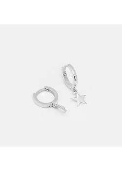 kolczyki kółka 1,2 cm  z gwiazdkami, srebrne ze sklepu ANIA KRUK w kategorii Kolczyki - zdjęcie 165592958