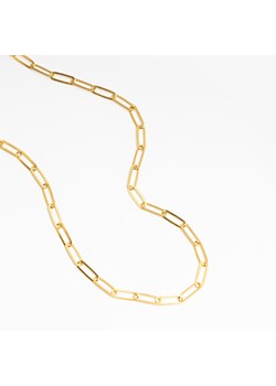 łańcuch srebrny pozłacany ze sklepu ANIA KRUK w kategorii Naszyjniki - zdjęcie 165592978