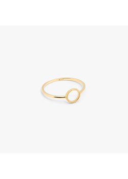 pierścionek z kółkiem złoty ze sklepu ANIA KRUK w kategorii Pierścionki - zdjęcie 165593117