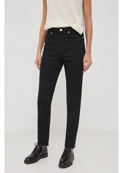 Tommy Hilfiger jeansy damskie kolor czarny WW0WW40641 ze sklepu ANSWEAR.com w kategorii Jeansy damskie - zdjęcie 165598886