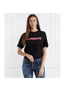 Dsquared2 T-shirt | Comfort fit ze sklepu Gomez Fashion Store w kategorii Bluzki damskie - zdjęcie 165598926