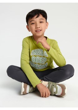 Sinsay - Koszulka z nadrukiem - zielony ze sklepu Sinsay w kategorii T-shirty chłopięce - zdjęcie 165602397