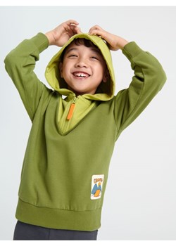 Sinsay - Bluza z kapturem - zielony ze sklepu Sinsay w kategorii Bluzy chłopięce - zdjęcie 165602407