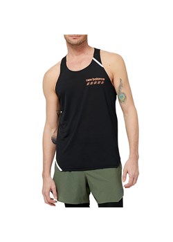 Koszulka New Balance MT31240BK - czarna ze sklepu streetstyle24.pl w kategorii T-shirty męskie - zdjęcie 165602797