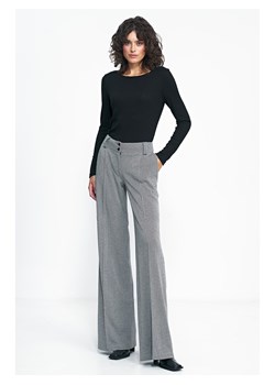 Nife Spodnie w kolorze czarno-białym ze sklepu Limango Polska w kategorii Spodnie damskie - zdjęcie 165621645