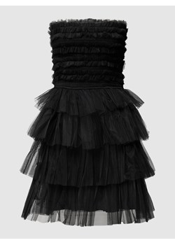 Sukienka koktajlowa o długości do kolan z tiulu z efektem stopniowania ze sklepu Peek&Cloppenburg  w kategorii Sukienki - zdjęcie 165627137