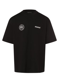 PEGADOR T-shirt męski Mężczyźni Bawełna czarny nadruk ze sklepu vangraaf w kategorii T-shirty męskie - zdjęcie 165630915