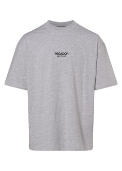PEGADOR T-shirt męski Mężczyźni jasny szary marmurkowy ze sklepu vangraaf w kategorii T-shirty męskie - zdjęcie 165630916