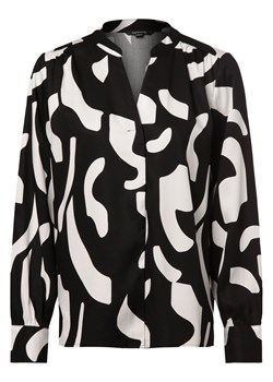 comma Bluzka damska Kobiety Lyocell czarny wzorzysty ze sklepu vangraaf w kategorii Koszule damskie - zdjęcie 165630926