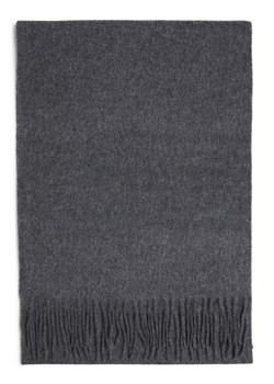 Finshley & Harding Męski szalik z czystego kaszmiru Mężczyźni Kaszmir szary marmurkowy ze sklepu vangraaf w kategorii Szaliki męskie - zdjęcie 165630966