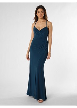 Luxuar Fashion Damska sukienka wieczorowa Kobiety petrol jednolity ze sklepu vangraaf w kategorii Sukienki - zdjęcie 165630985