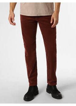 Nils Sundström Spodnie Mężczyźni Bawełna sjena jednolity ze sklepu vangraaf w kategorii Spodnie męskie - zdjęcie 165630987