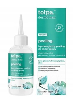 Tołpa dermo hair peeling do skóry głowy trychologiczny 100 ml ze sklepu SuperGalanteria.pl w kategorii Maski do włosów - zdjęcie 165636208
