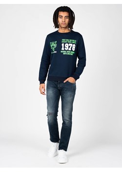 Plein Sport Bluza | FIPSG1300 | Mężczyzna | Granatowy ze sklepu ubierzsie.com w kategorii Bluzy męskie - zdjęcie 165643637