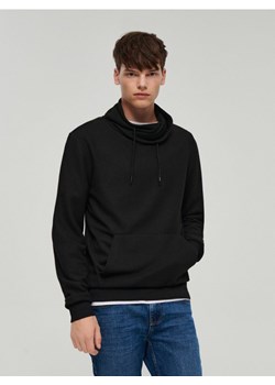 Sweter z golfem i strukturą czarny ze sklepu House w kategorii Swetry męskie - zdjęcie 165649749